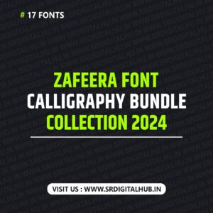Zafeera Calli All-in-One Bundle Calligraphy Font Download || SR Digital Hub